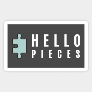 Hello Pieces- Standard Magnet